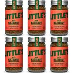 Little's Instant Coffee (Pack of 6) Rich Hazelnut Flavoured Coffee Powder - Freeze Dried Coffee Instant, Infused with Hazelnuts - Perfect for Latte or Iced Coffee - 6 x 50g