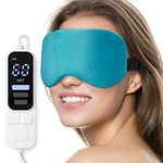 Ezona USB Electric Heated Eye Mask for Dry Eyes, Blepharitis, Migraine - With Temperature and Timer Controls