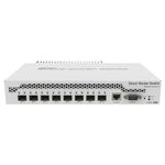 MikroTik 9-Port Desktop Switch, 1 Gigabit Ethernet Port, 8 SFP+ 10Gbps Ports (CRS309-1G-8S+IN)