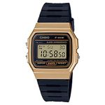 Casio Men's Data Bank Quartz Watch with Resin Strap, Black, 18 (Model: F91WM-9A)