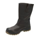 Dewalt Tungsten Brown Waterproof Rigger Boot Size 11