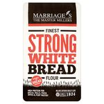 W & H Marriage & Son Finest Strong (White) Breadmaking Flour 1.5kg (Pack of 5)