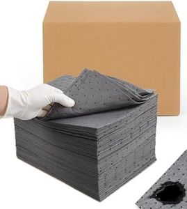 16"x18" Oil Absorbent Pads 200 Pack | Heavy & Fast Absorb