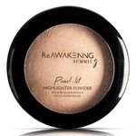 Summit.g Face Highlighter Powder with Intensely Pigmented formula for Shimmer Rich Face Makeup| Multi-toned Highlighter Makeup Powder with lasting radiance with gold sheen for all skin tones