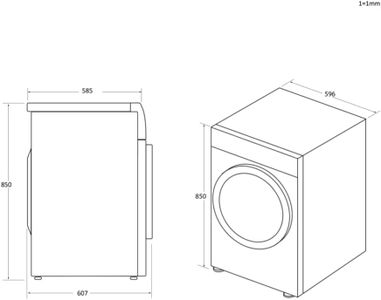 Candy 8kg Condenser Tumble Dryer – Freestanding, White