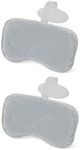 SaluSpa Padded Pillows (2-Pack) Gre