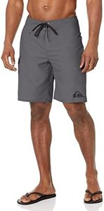 Quiksilver Men's Everyday 20 Inch Boardshort Swim Trunk Bathing Suit Board Shorts, Iron Gate, 30A