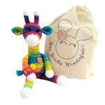 Crochet Kit Sherbet the Rainbow Giraffe - Learn to Crochet Complete Beginner Kit