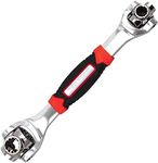 Ramus 48 Tools In 1 with 360 Degree Rotating Fixed Square, Hex, Torx Head Multi-Function Socket Wrench, Tiger Wrench Works with Spline Bolts, 6-Point, 12-Point, and Any Size Standard or Metric