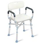 OasisSpace Shower Chair with Back 5