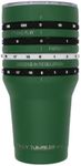 Tally Tumbler Golf Stainless Steel Cup, 30 oz Leak Proof Lid, Double Wall Insulation, Golf Tumbler with Score Keeping Counter (Divot Green)