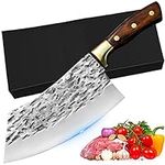 Forged Meat Cleaver Knife, Heavy Du