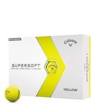 Callaway Supersoft Golf Ball 2023 Yellow (One Dozen)