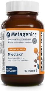 Metagenics Mycotaki - Immune Support for System Under Occasional Stress* - with Reishi, Shiitake, Fu-Ling, Turkey Tail, Oyster, Cordyceps & Maitake - Non-GMO & Gluten Free - 90 Tablets