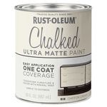 Rust-Oleum 329598 Ultra Matte Interior Chalked Paint 30 oz, Chiffon Cream, 30 Fl Oz