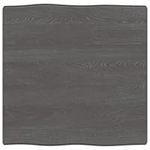 vidaXL Table Top in Dark Grey, 60x6