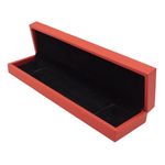 TRIXES Red Jewellery Storage Box, Small Gift Box, Jewellery Gift Boxes, Bracelet Box, Earring Storage Organiser, Small Jewellery Gift Box, Craft Organiser, Gift Boxes for Jewellery