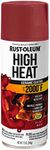 Rust-Oleum 248908 Automotive High Heat Spray Paint, 12 Ounce, Flat Red, 12 Ounce
