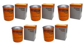 5 pack of 070185ES Oil Filters for Air-Cooled and Portable Generators Compatible With Generac 070185E
