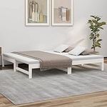 vidaXL Solid Wood Pine Day Bed with