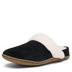 Sorel Women's Flat Slipper, Black Natural, Numeric_8