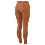 HORZE Active Women's Horse Riding Silicone Grip Full Seat Breeches | Midrise Waist with Front Pocket