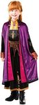 Rubie's Girl's Frozen 2: Anna Deluxe Costume, Multicolor, 3-5 Years