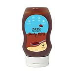 𝗞𝗲𝘁𝗼 𝗦𝗸𝗶𝗻𝗻𝘆 𝗦𝗺𝗼𝗸𝘆 𝗕𝗕𝗤 𝗦𝗮𝘂𝗰𝗲 (Pack of 1, 300ml) - Low Carbohydrates, Everyday Vegan Sauce - No Artificial Flavours, Low Calorie, All Purpose Keto Diet Sauce with No Added Sugars