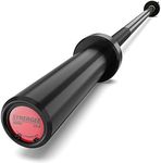 Synergee 25lb Five-Foot Barbell with 2” Sleeves. Rated 500lbs for Weightlifting. Available in Black Phosphate.