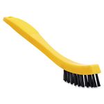 Rubbermaid Commercial Tile and Grout Brush, Black, FG9B5600BLA