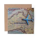 1 x Greeting Card Australia Travel Gap Year Holiday - Blank Birthday Celebration Anniversary #21168