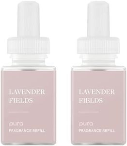 PuraHome Scent Refill - Smart Home Air Diffuser - Up to 120-Hours of Luxury Fragrance per Refill - Home Essential - Clean & Safe Diffuser Fragrance - 2 Pack, Simply Lavender