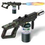 Sondiko Powerful Propane Torch Head, Flamethrower for Welding Brazing, Cooking Blow Torch Gun, Campfire Starter, Adjustable Wood Torch Burner for Searing Steak, BBQ, Welding(Propane Tank Not Included)