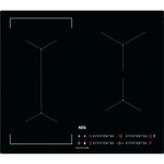 AEG IKX64441CB Induction Hob, Series 6000, 4 Cooking Zones, 60cm, Bridge Function, Hob2Hood Function, Built-In Hob Timer, Key-lock, 3 Step Residual Heat, Black