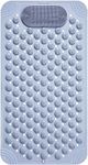 OXMEZA Anti Skid Mat for Bathroom Floor Bathroom Anti Slip Mat Bathtub Bath Shower Mat with Suction Cups & Drain Holes Foot Massage Scrubber for Kids & Adults Bath Mat 70 x 35 CM