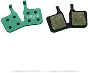 BBB Cycling Bike Disc Brake Pads 1x Pair of E-Bike Durable Disc Brake Pad High-Performance Compatible with Magura MT5, MT5e and Magura MT Trail (front) DiscStop E-Bike BBS-371E, Green