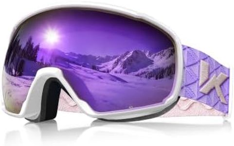 Innerking Ski Goggles, Anti-Fog Snowboard Goggles for Men & Women-Vlt15%