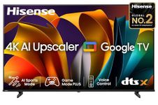 Hisense 139 cm (55 inches) E6N Series 4K Ultra HD Smart LED Google TV 55E6N (Black)