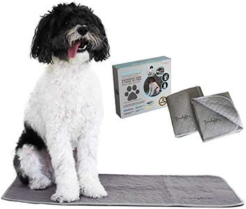 Puppy Pads by Trendy Den Creations - Dog Pee Pads - Puppy Essentials or Pet Supplies Puppy Pads Pet Training Pads - 51cm X 66cm 2 Pack Anti-Slip Washable Pee Pads for Dogs - Dog Pads - Potty Training