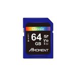 MMOMENT SDXC Card 64GB Compatible with Camera, PC, A1, UHS-I, U1, V10, Class 10, Read Speed Up to 98 MB/s,Write Speed Up to 30MB/s