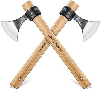 Dream Reach Throwing Axes 2 Pack, Professional 15" Throwing Axe Set for Backyard, High Carbon Steel Detachable Hatchet Set for Adults for Competition and Recreation, for Men