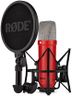 RØDE NT1 Série Signature - Microphone à condensateur avec Accessoires pour la Production Musicale, l'enregistrement Vocal, Le Streaming et Les podcasts (Rouge)