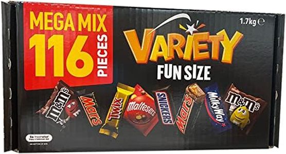 MARS VARIETY MIX BOX 116 PCS 1.7KG