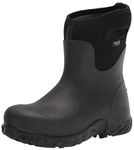 BOGS Men's Workman Waterproof Work Boot Black 14 D