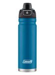 Coleman Burst™ 24 oz. Stainless Steel Autopop Water Bottle, Deep Ocean