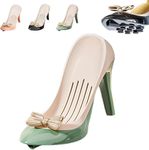 VELUZA High Heels Soap Box, Soap Tray Sponge Holder Keep Soap Bars Dry for Countertop Bathtub Kitchen (Malti Colour)