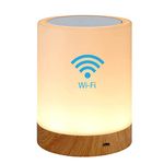 Wi-Fi Friend Lamp Touch Night Light for Long-Distance, WIFI Setup Bedside Bedroom Lamp, Led colorful Table Lamps, Smart Touch Lights(Can only be used between products of the same brand via WiFi) C-224