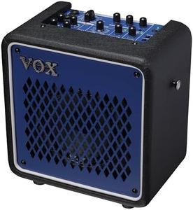 VOX - MINI GO 10 Iron Blue, Combo Amplifier for Guitar and Vocal Series "Transistor" effects, 10W Power, Speaker from 6.5" to 16Ohm, Iron Blue