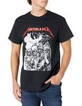 Metallica Exclusive Unisex Four Horsemen T-Shirt, Black, X-Large