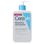 CeraVe Salicylic Acid Cleanser | 16 Ounce | Renewing Exfoliating Face Wash With Vitamin D for Normal Skin | Fragrance Free